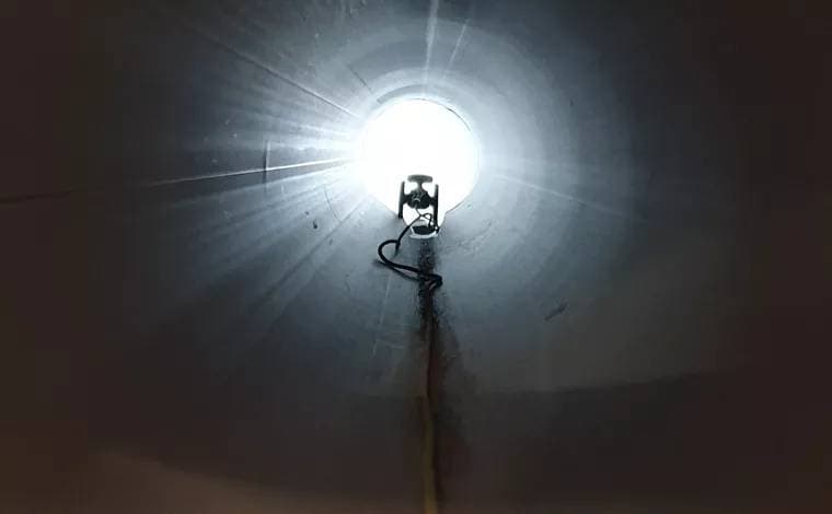 Relining-arbete i rörsystem